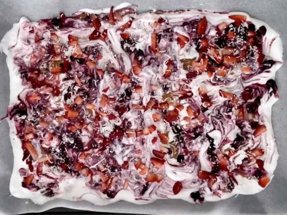 Vegan Frozen Yogurt Bark