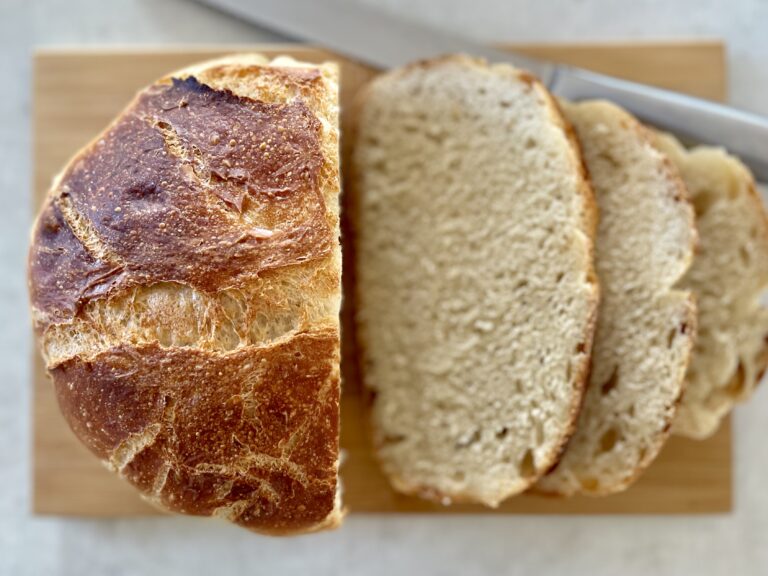 vegan no knead bread