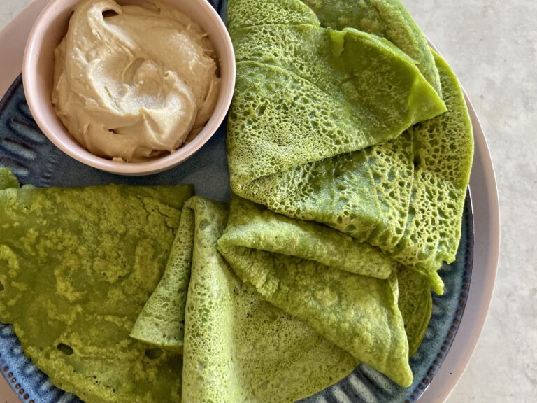 Spinach lentil wraps