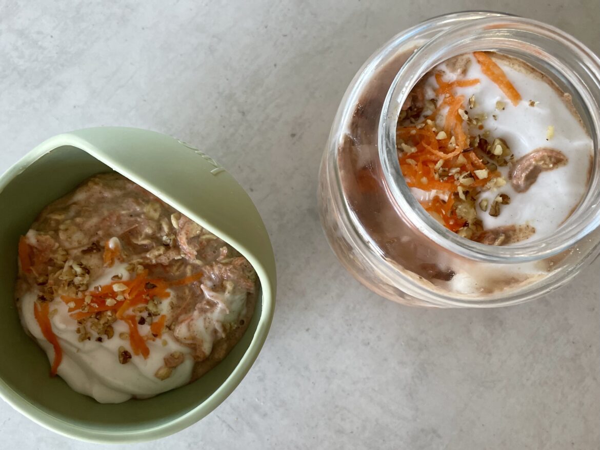 Carrot Cake Overnight Oats