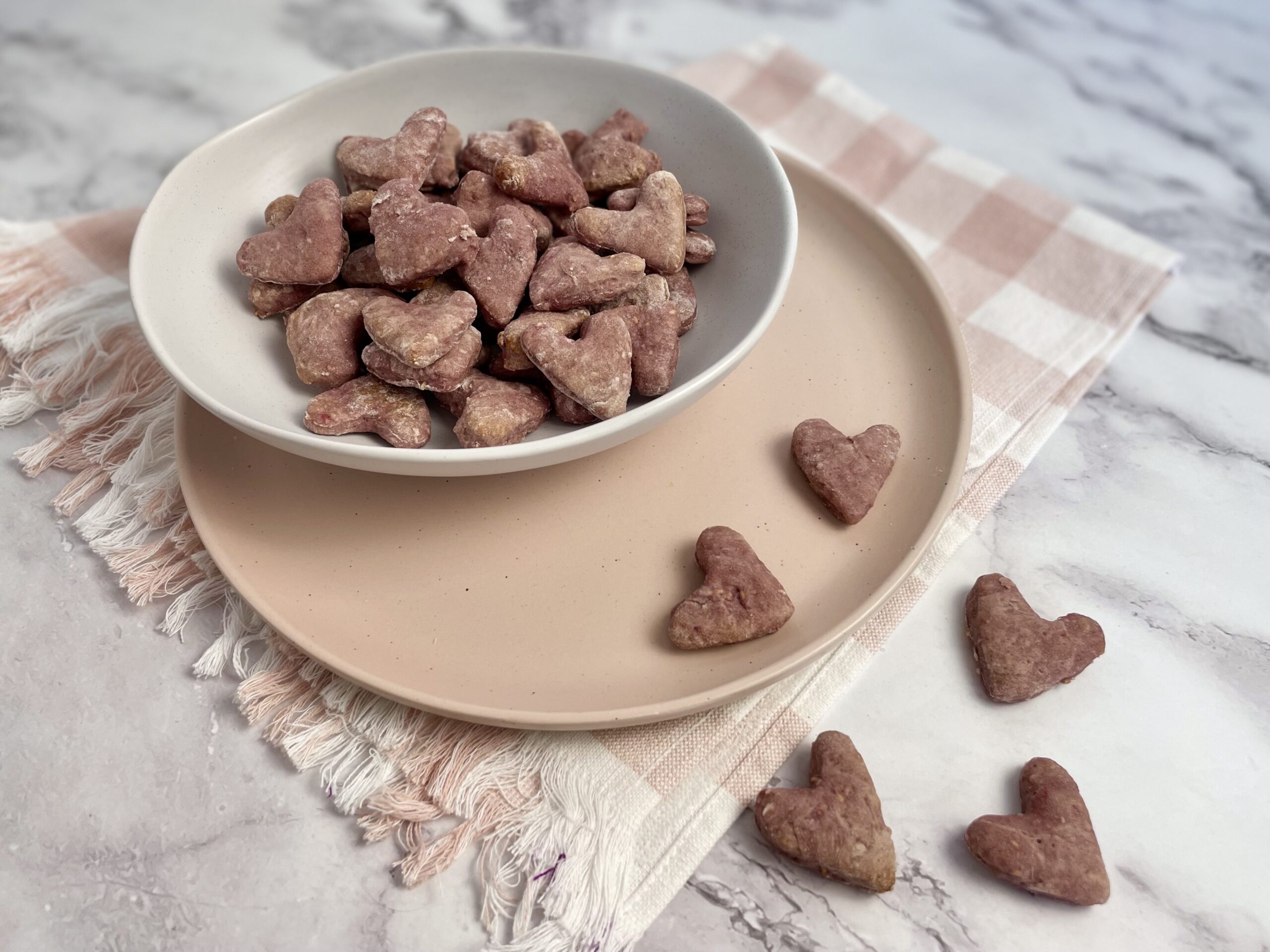 Raspberry Yogurt Biscuits