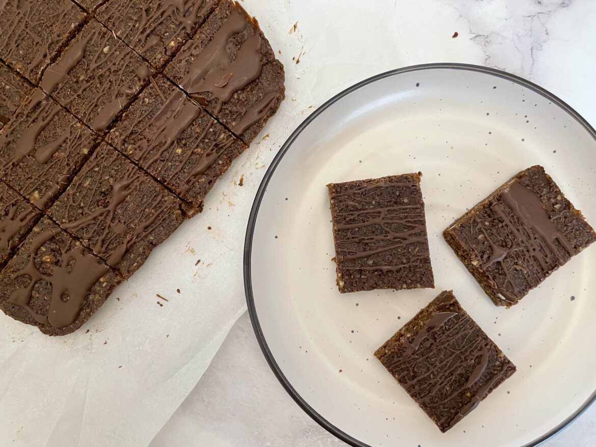 No Bake Choc Weetbix Slice