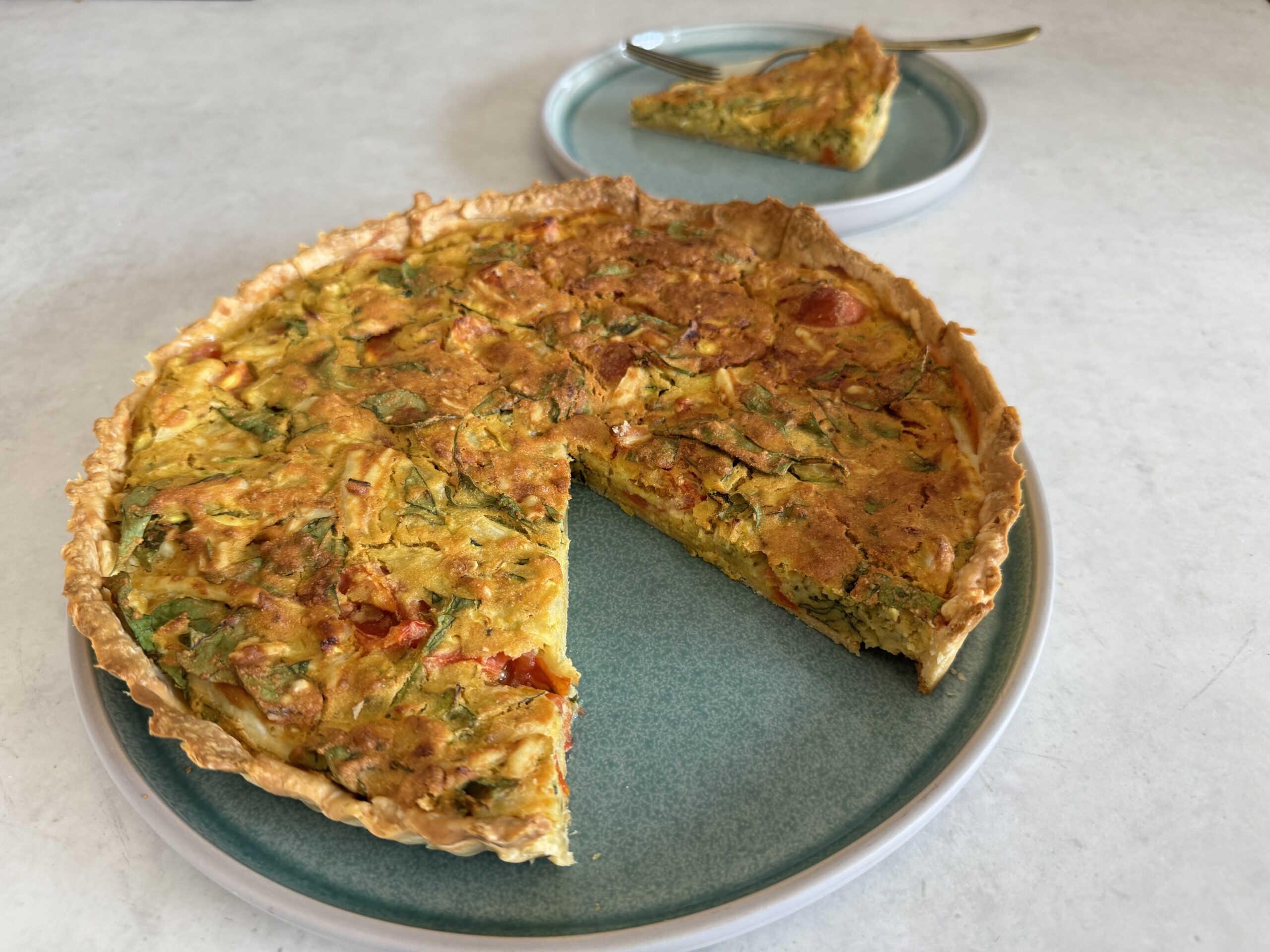 Simple Vegan Quiche