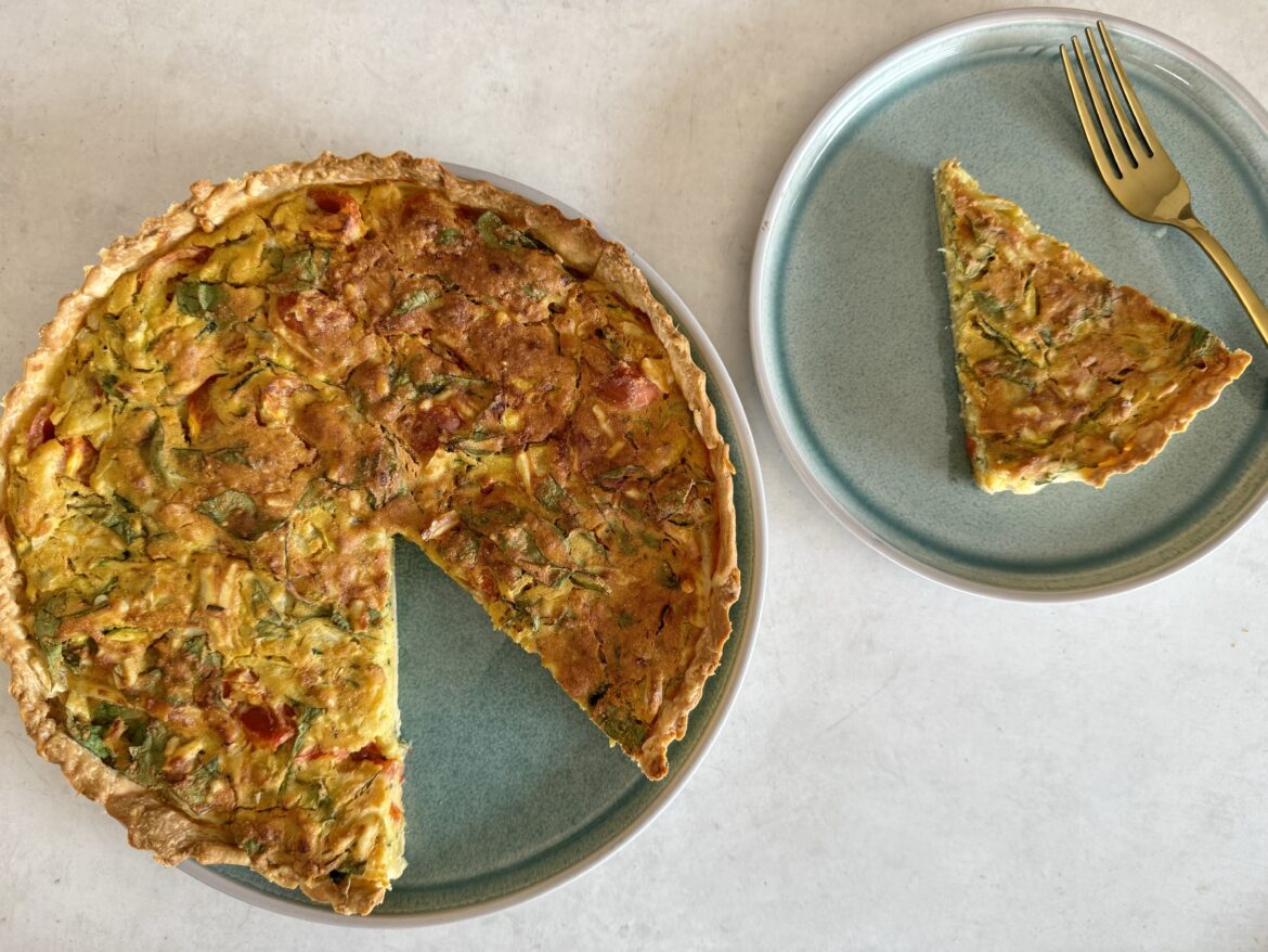 Simple Vegan Quiche