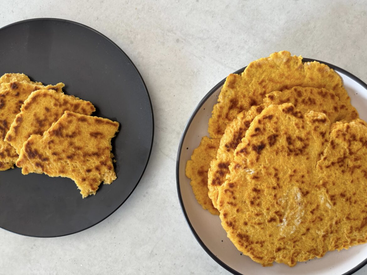 Sweet Potato & Garlic Flatbread