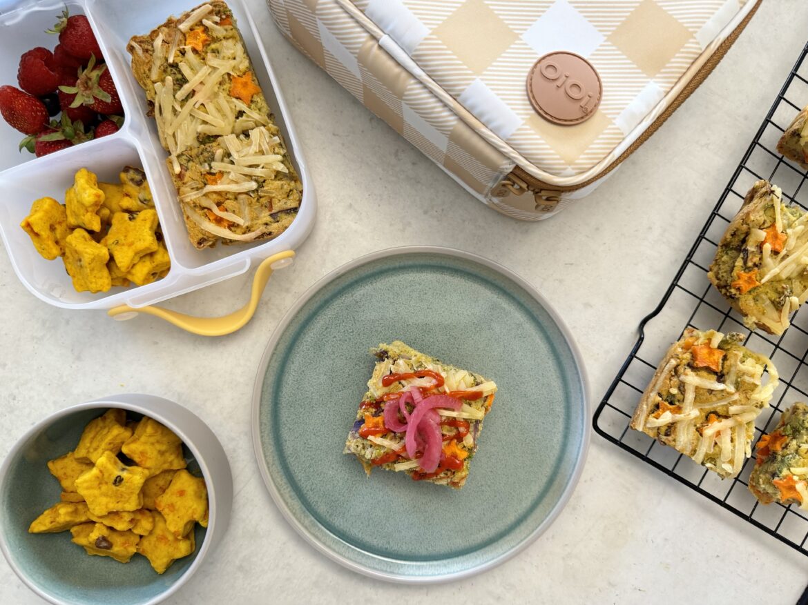 Rainbow Veggie Slice