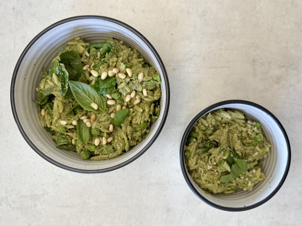 Pea & Pesto Orzo