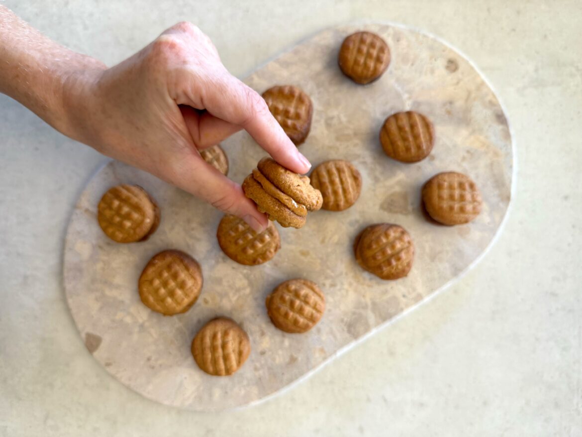 Peanut Butter Sandwich Cookies
