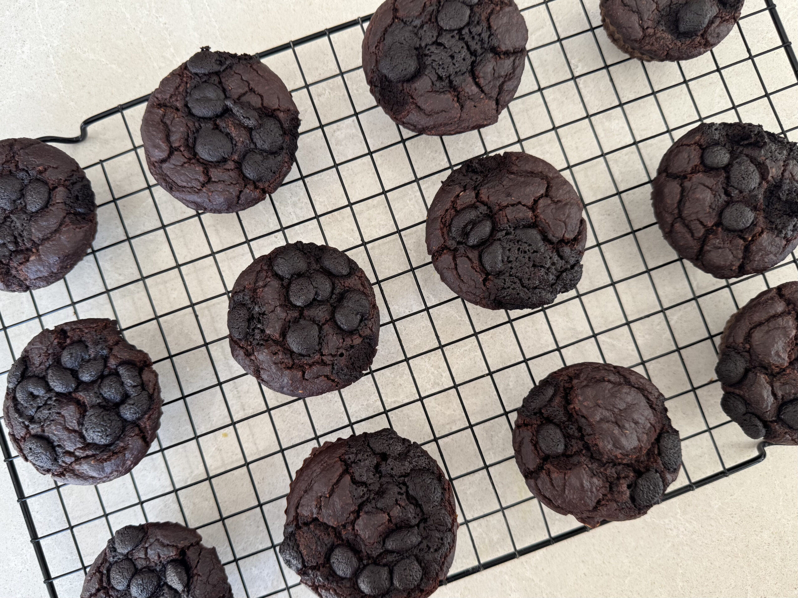 Double Choc Vegan Blender Muffins