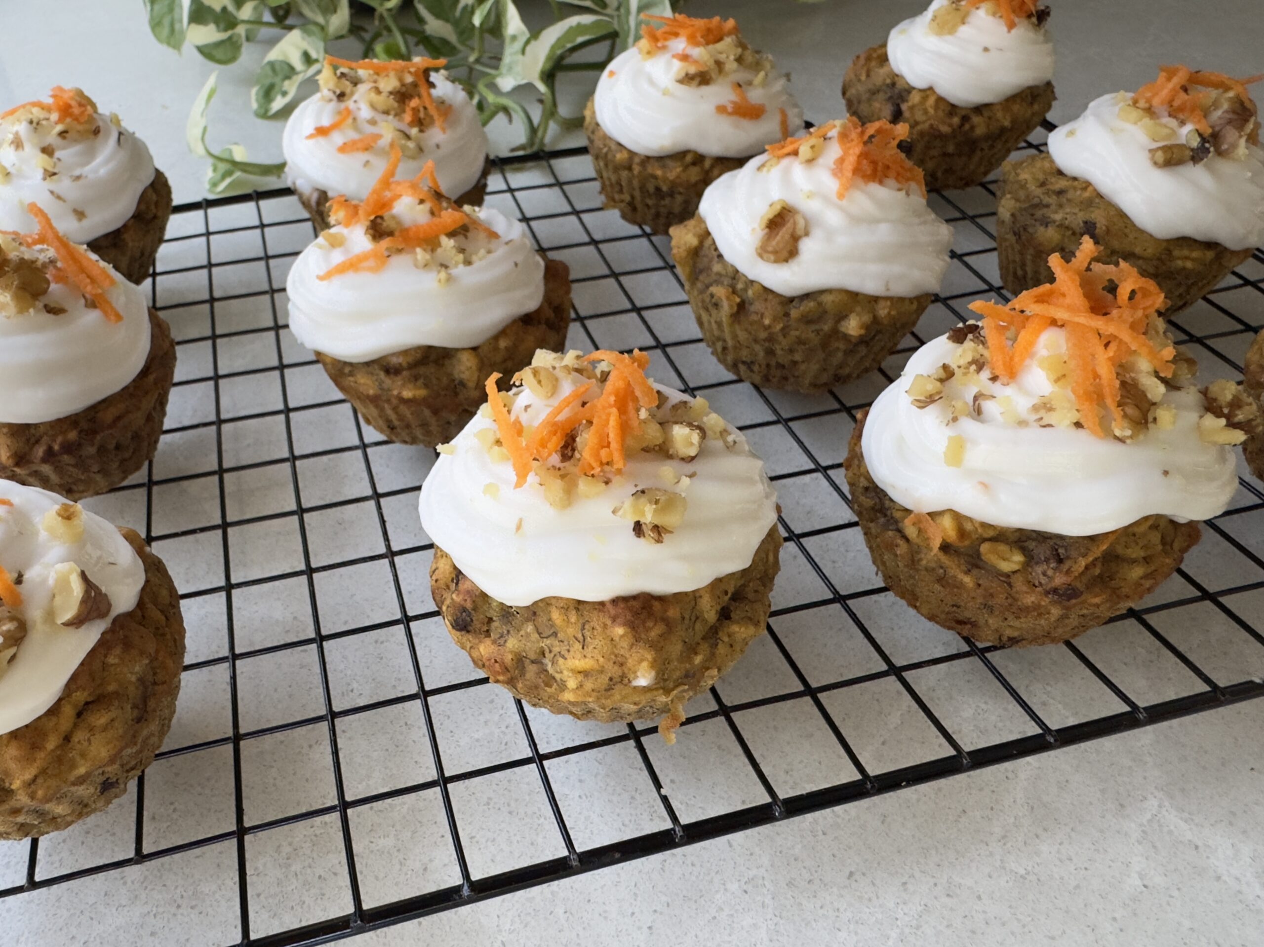Vegan Carrot Cake Cupcakes
