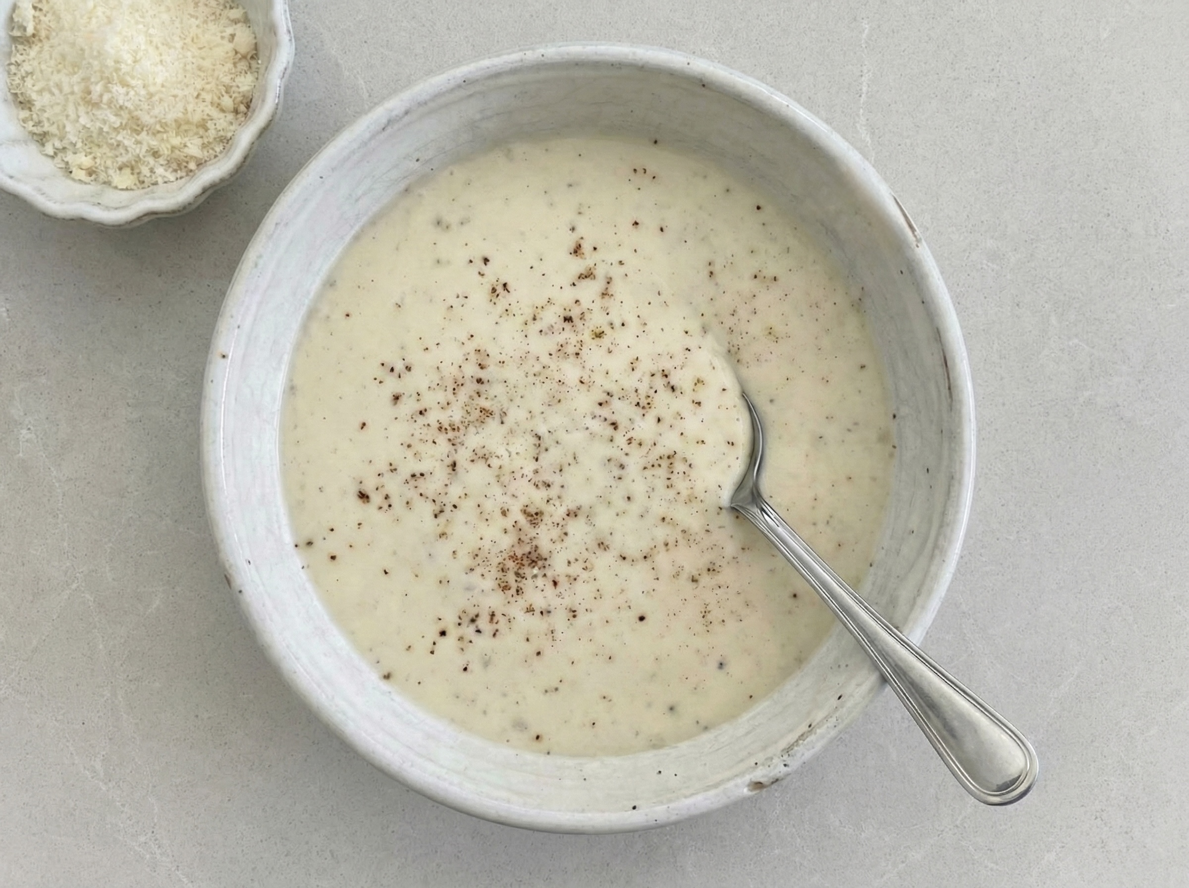 white sauce