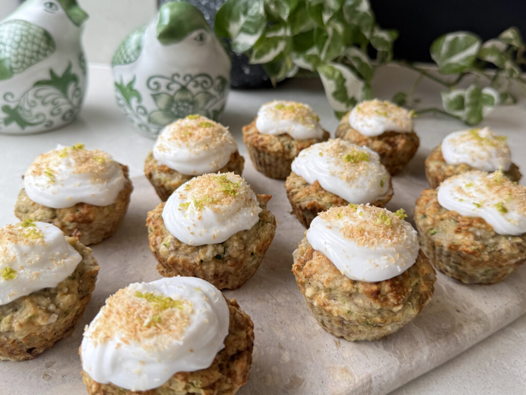 Zucchini and Lime Cupcakes