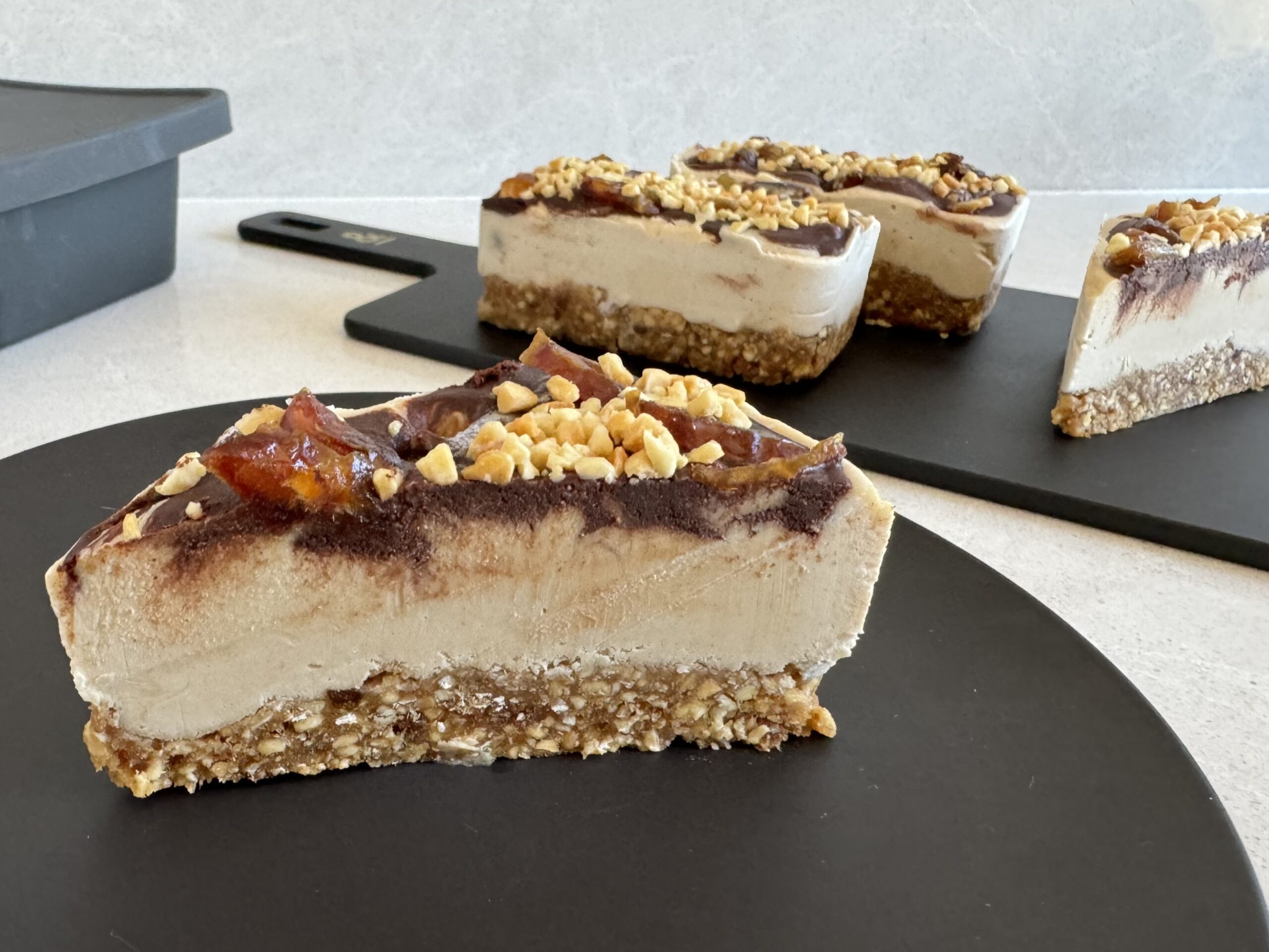 Vegan Snickers Cheesecake