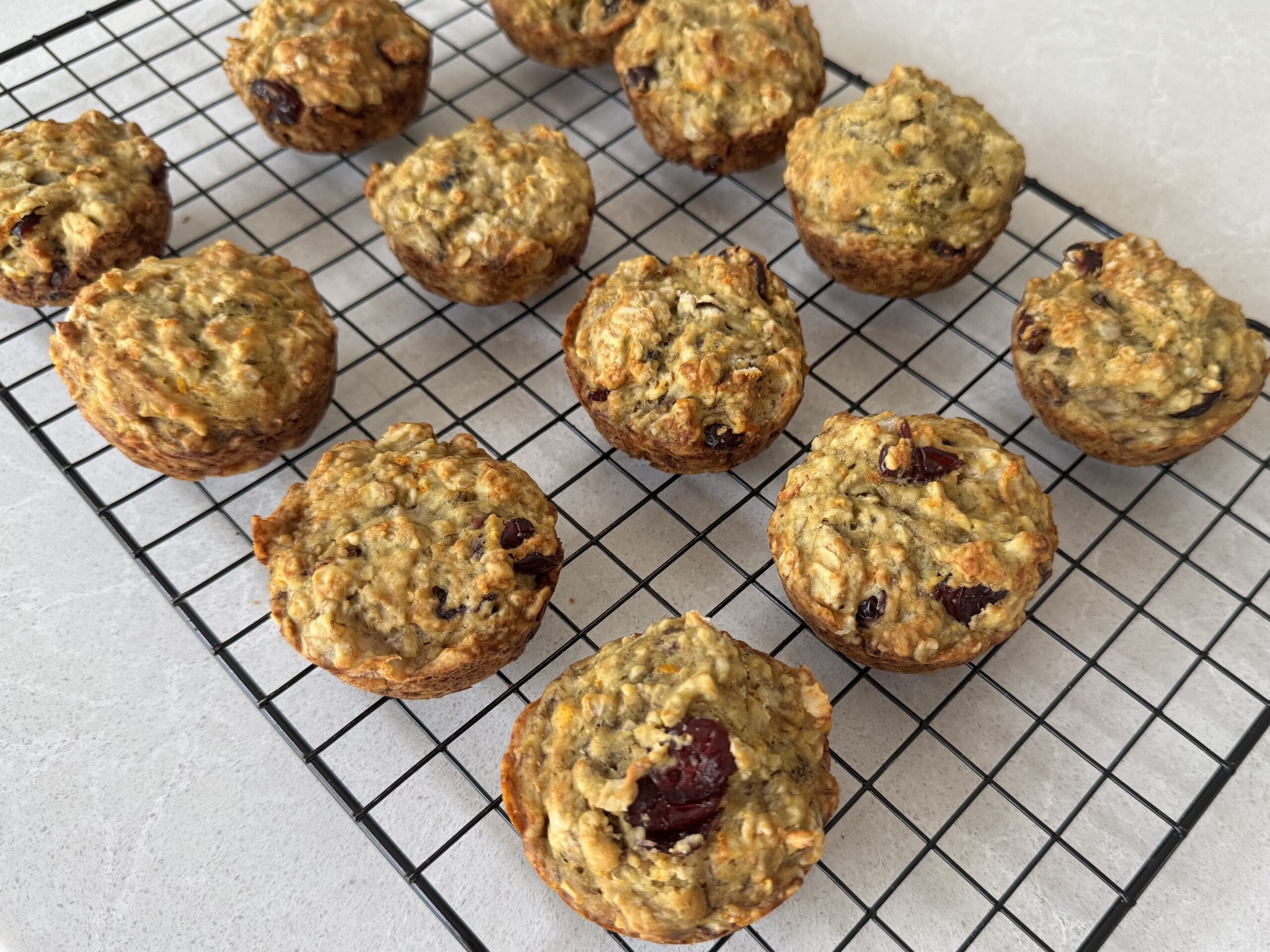 Orange & Cranberry Muffins