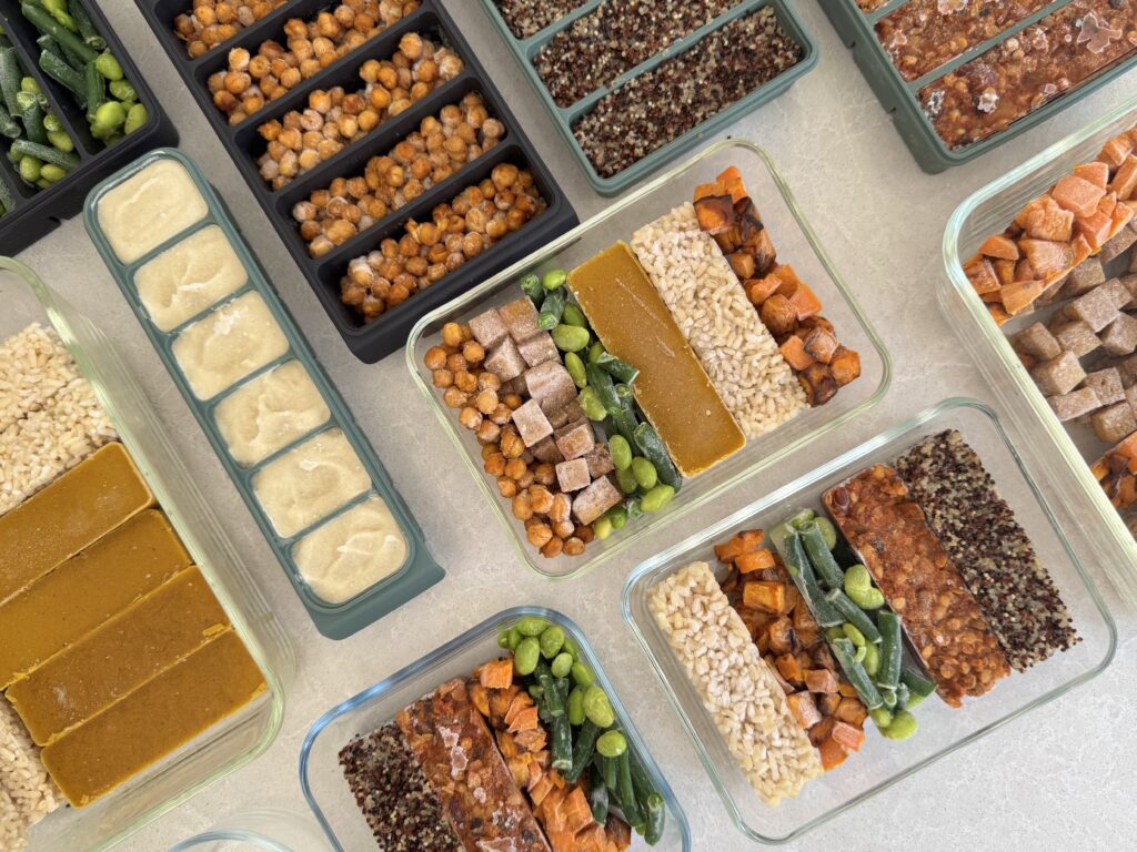 Duplo Dinners: Easy Vegan Meal Component Prepping