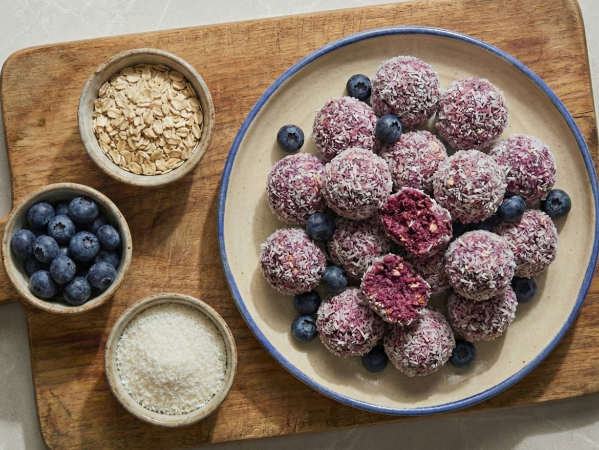 Blueberry Bliss Balls