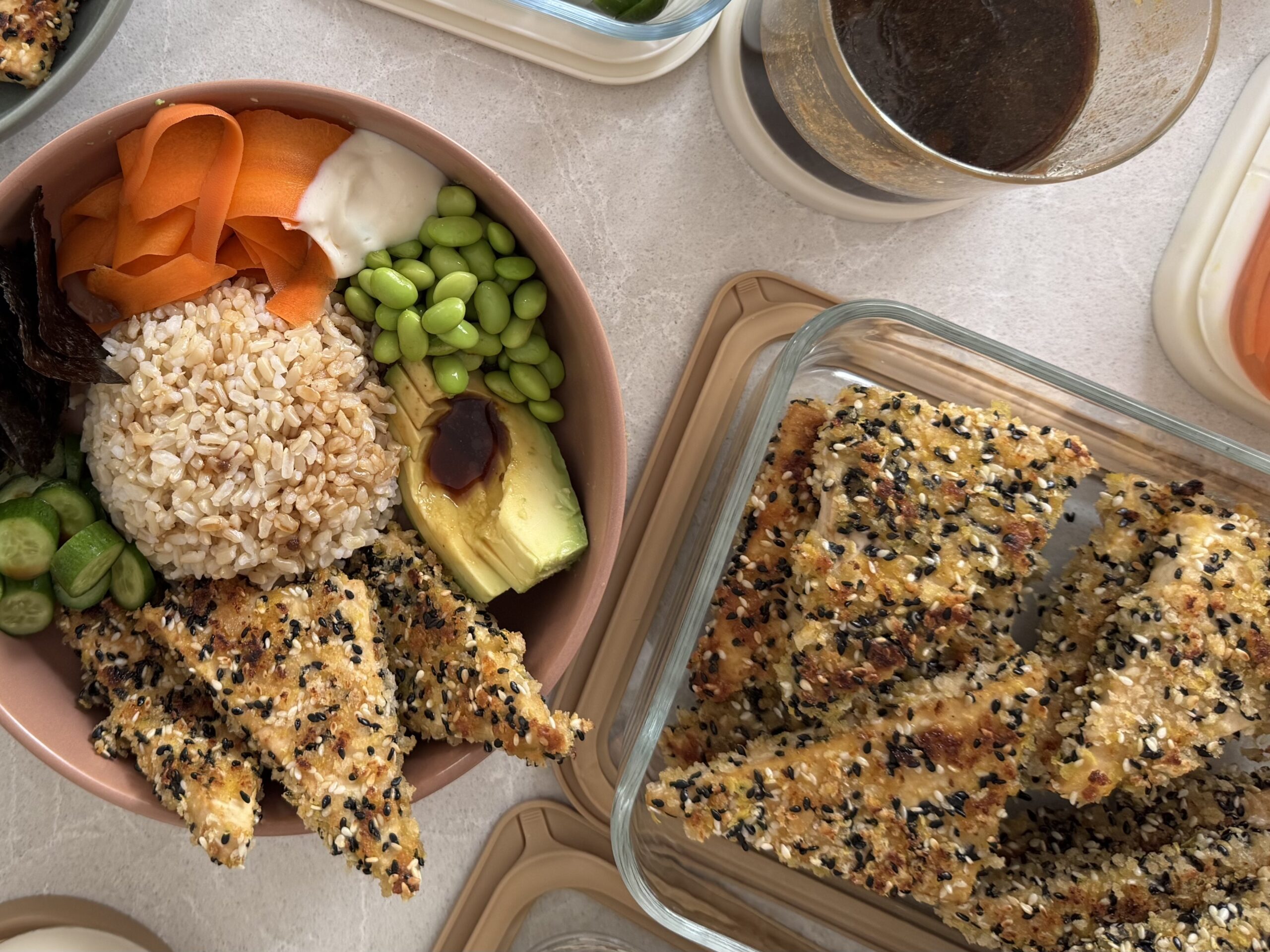 Sesame Crusted Tofu