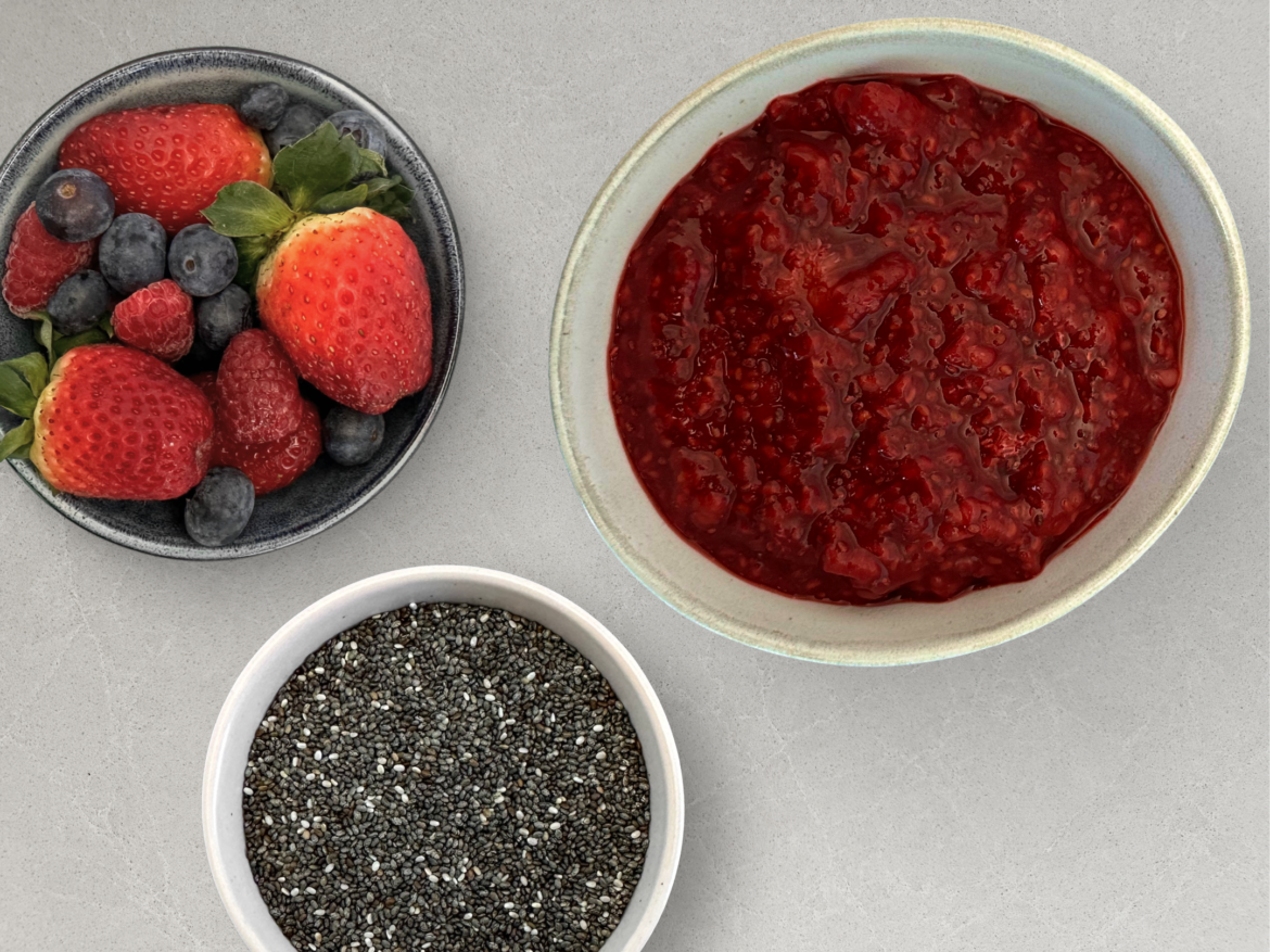 Mixed Berry Chia Jam