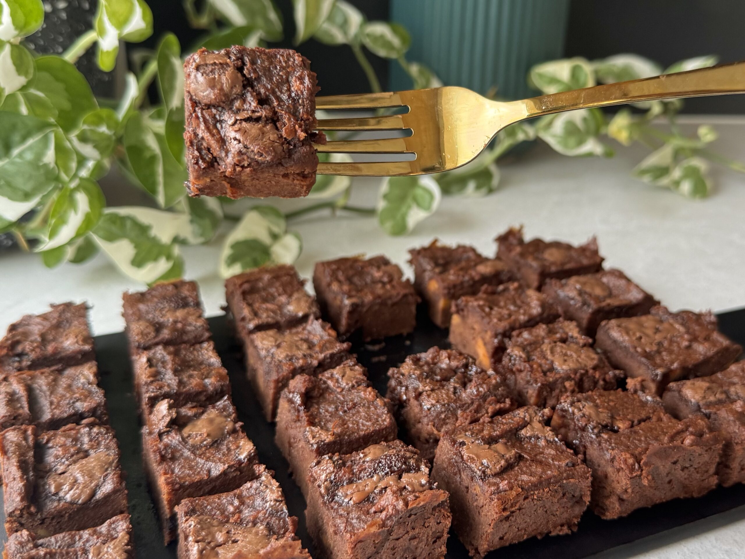 4 Ingredient Sweet Potato Brownies