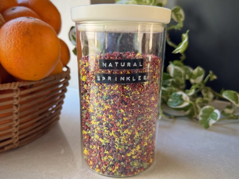 Healthy Natural Dye-Free Sprinkles