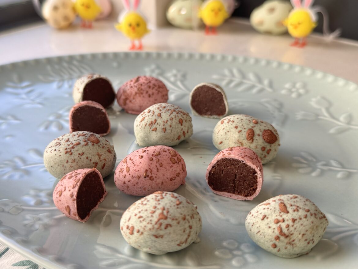 Speckled Easter Egg Truffles Speckled Easter Egg Truffles