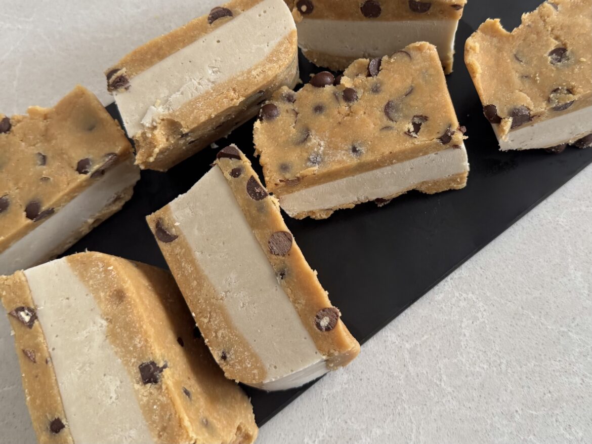 Choc Chip Cookie Dough Ice Cream Sandwiches Choc Chip Cookie Dough Ice Cream Sandwiches