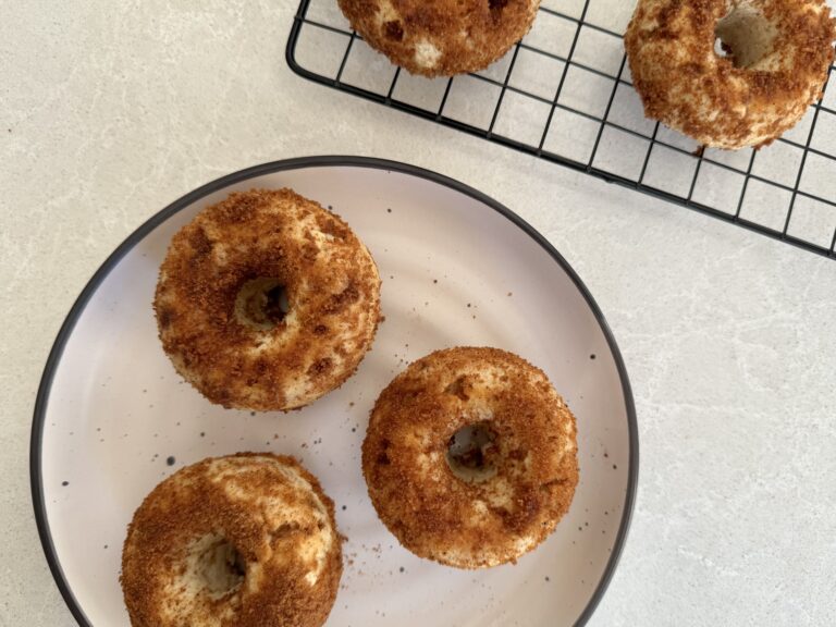 2 Ingredient Banana Donuts