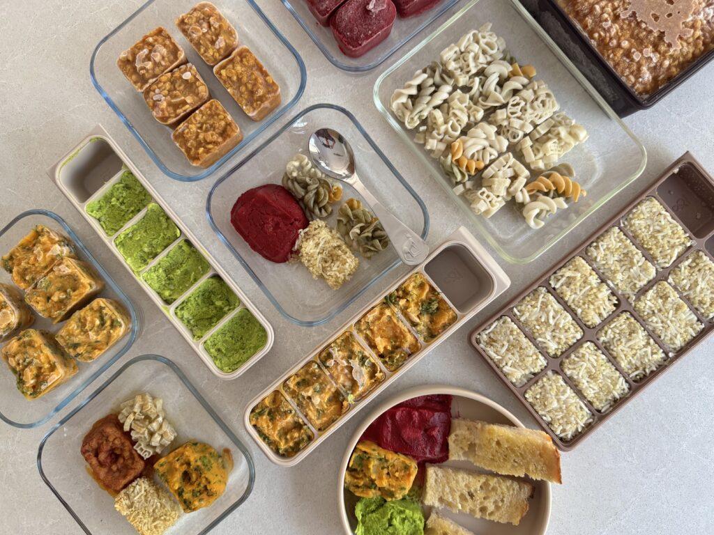 Baby Blocks: Easy Vegan BLW Meal Prepping