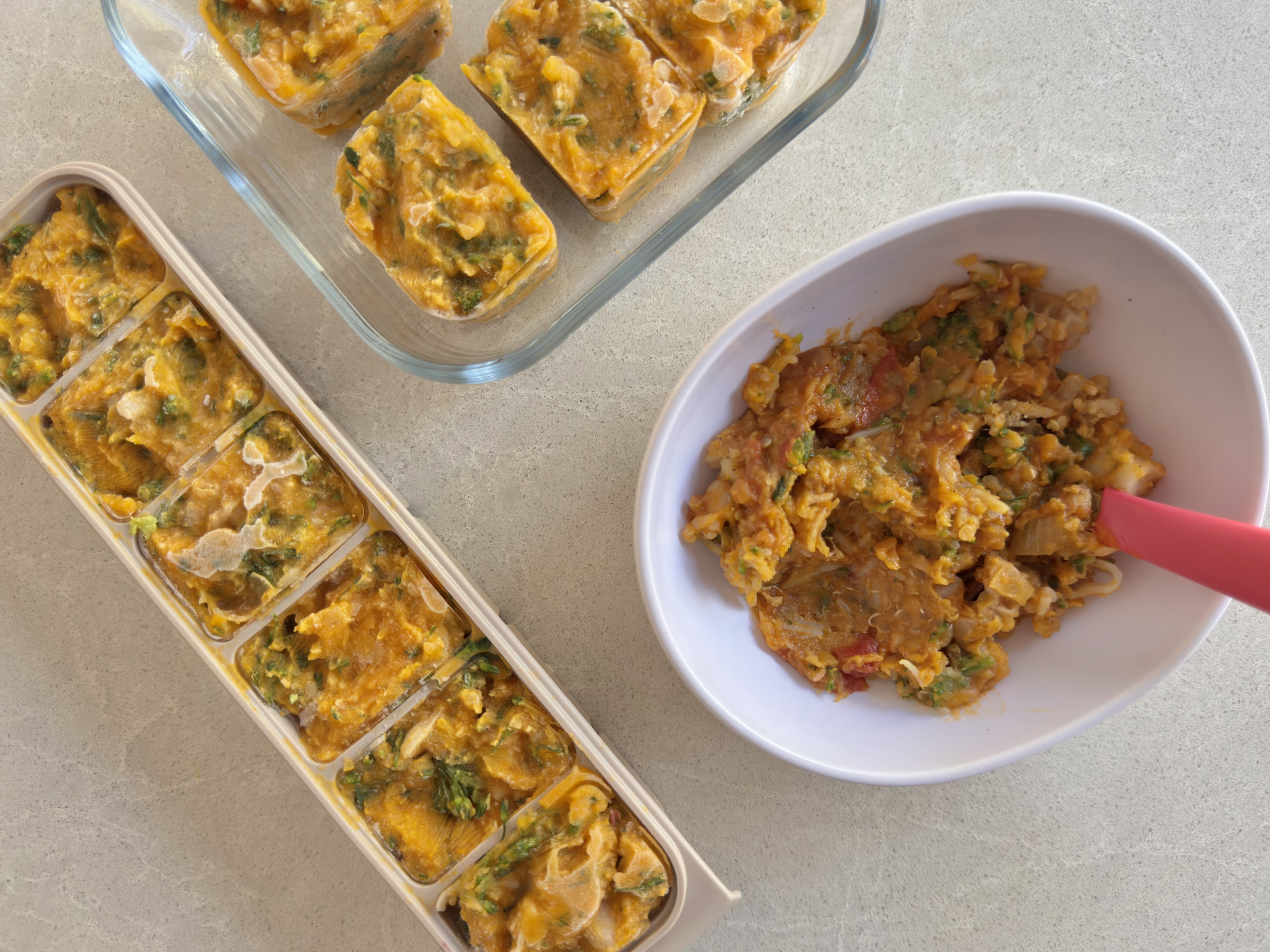 Mashed Pumpkin, White Beans & Broccoli