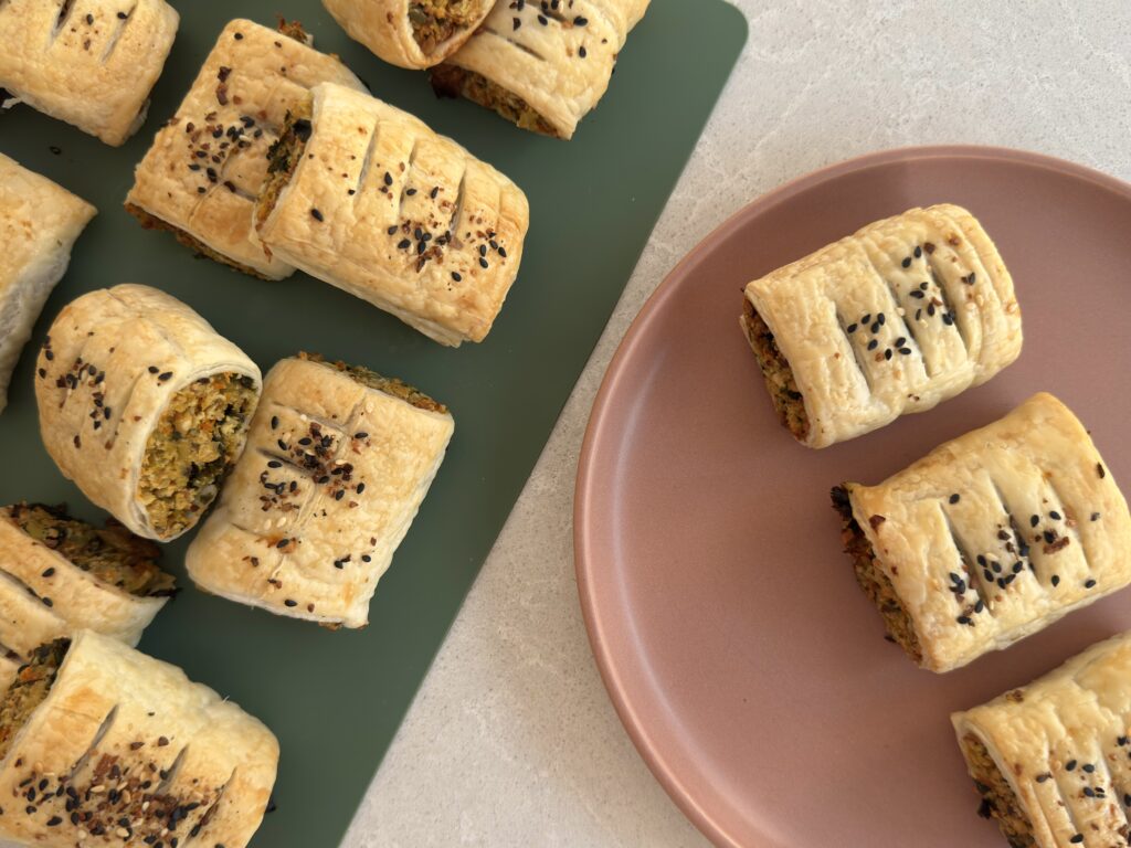 Veggie Packed Tofu and Kale Rolls