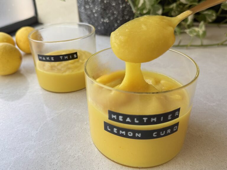 Healthier Lemon Curd