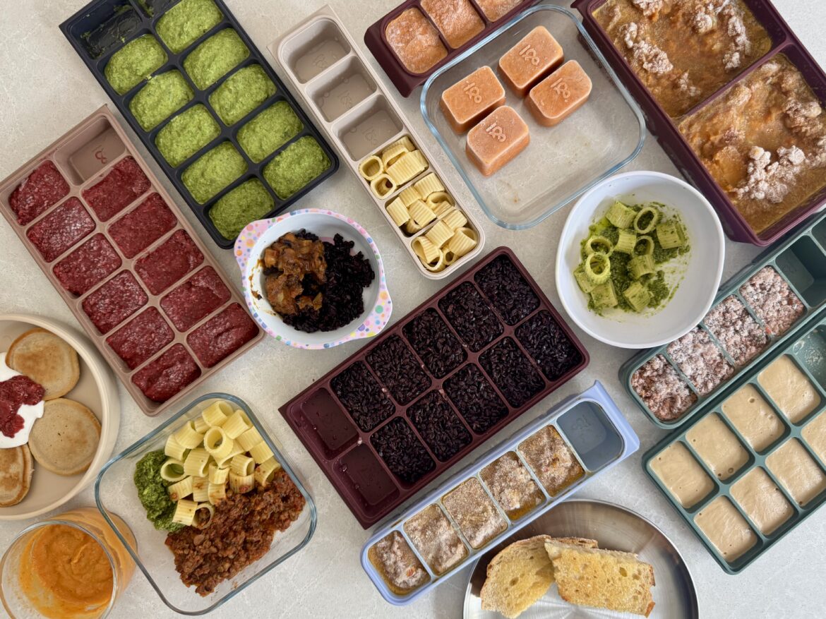 Baby Blocks - version 2: Vegan BLW Meal Prepping