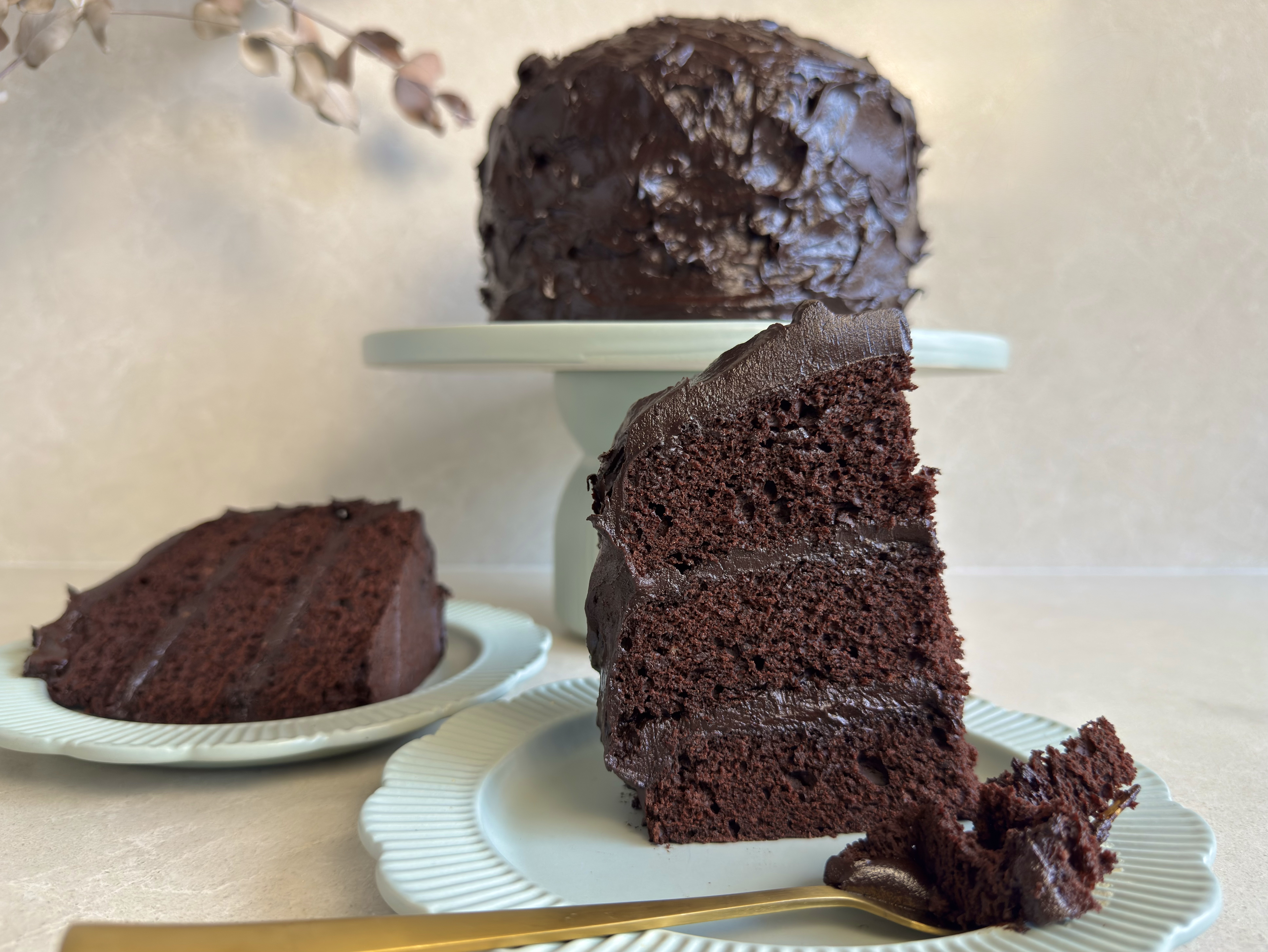 Healthier Chocolate Matilda Cake