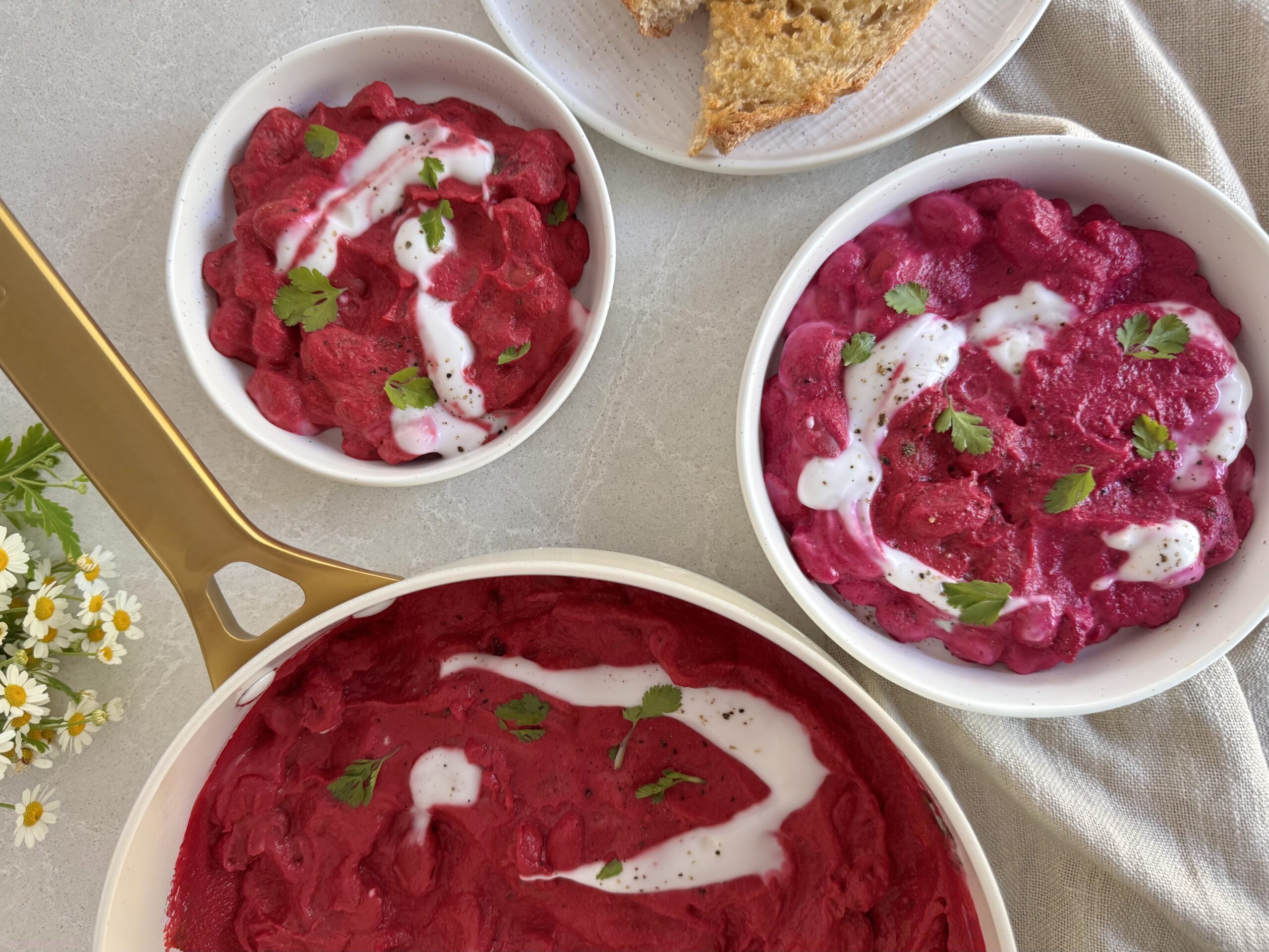 Pink Goddess Butter Beans