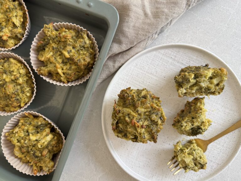 Cheesy Broccoli Muffins