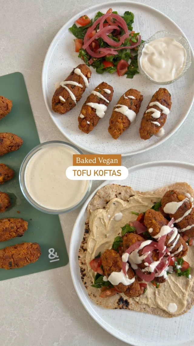 ✨ BAKED VEGAN TOFU KOFTAS 🌱

These tofu koftas are the perfect high protein snack or meal for the whole family, from six months to 60+ years, by simply changing what’s on the plate. Plus, they’re baked not fried and are a great way to introduce little ones to new flavours, herbs, and spices 🙌🏼

All my baking goods like our mixing bowl, reusable baking mat, measuring cups and spoons, and glassware are from my favourite eco brand @seedandsproutco and I’ve got you guys 10% off using CAT10 🥳

The full recipe is up on my website now, or comment “KOFTAS” and I’ll message it 🤍
.
.
.
.
#koftas #healthyrecipes #blw #easyrecipes #veganrecipe