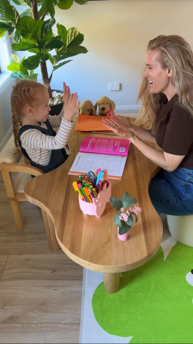 It was about time we gave the playroom a refresh and got Ava a new big girl desk 🫶🏻

I found this solid wood Leon activity table from Nuage Interiors and instantly fell in love with its curves, natural style, chunky legs, and the fact that it can be used from both sides, making it the perfect soon-to-be vet reception desk 🥳

We paired the desk with the Percy chair for comfy everyday use, plus two of the vegan leather Remi stools which tuck underneath and are perfect for friends, teddies, and even a grown up if needed 🙌🏼

PR from @nuage__interiors ✨
.
.
.
.
.
#playroom #kidsroom #kidsdesk #homedecorating #mumlife